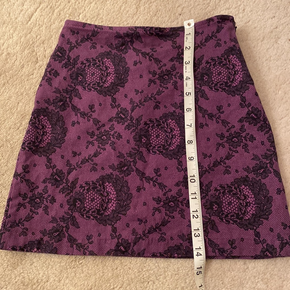 🥭 (4 for $15) Girls Purple and Black skirt - Picture 7 of 7